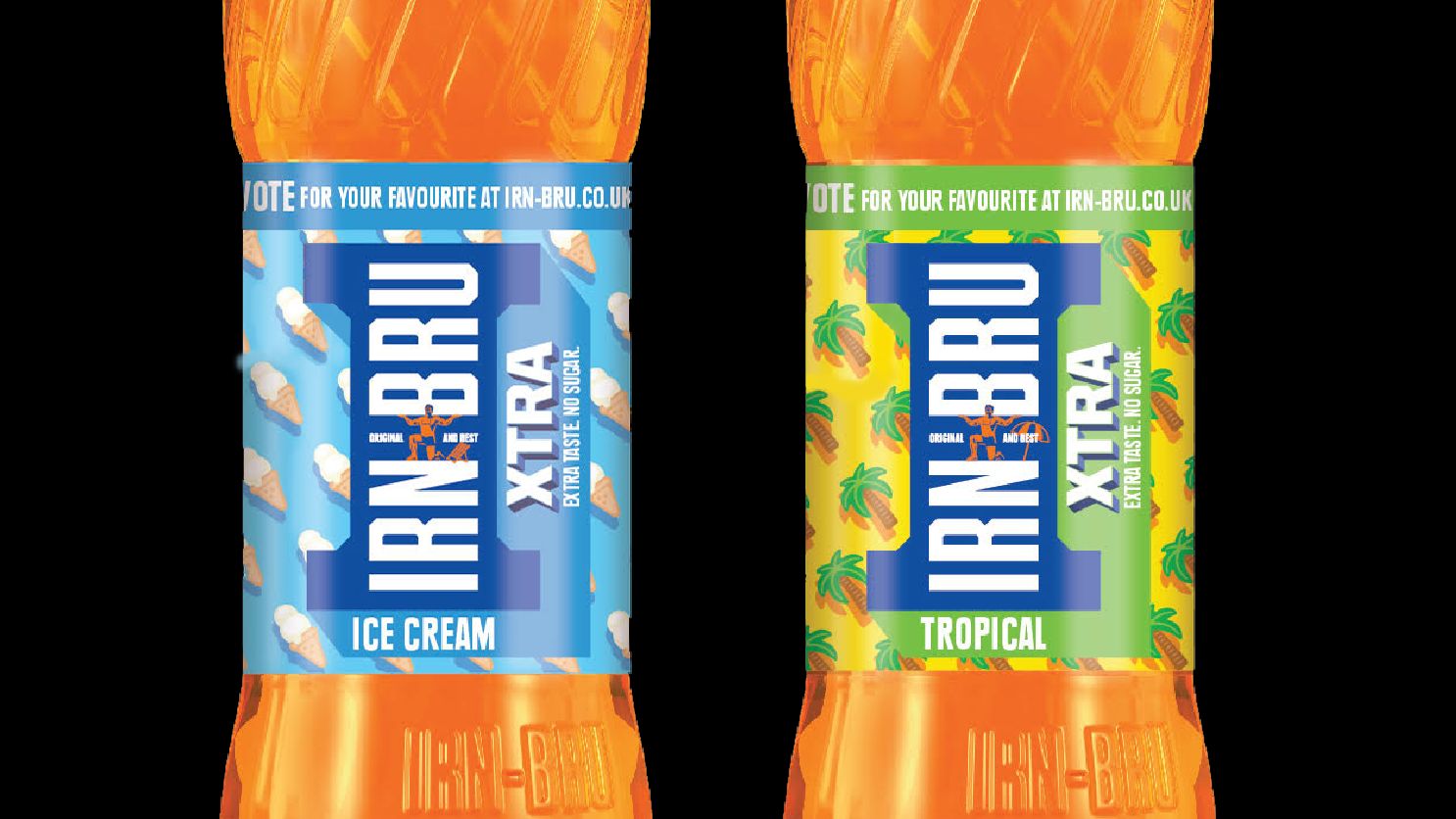 IRNBRU drinkers choose Tropical and Ice Cream as new flavours IRNBRU drinkers choose Tropical and Ice Cream as new flavours